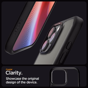 Spigen Ultra Hybrid Ümbris jaoks iPhone 16 Pro Max - Matte Must