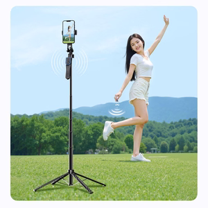 Selfipulk Orico SPN185 1/4 tolli statiiv telefoni kaamerale 360 kraadi pööramisega Bluetooth 5.2 - must