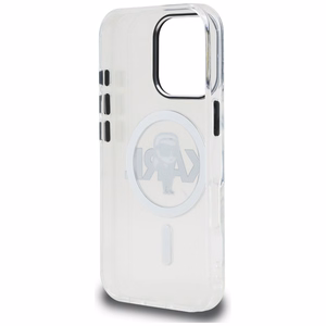 Karl Lagerfeld IML Karl Sketch Logo MagSafe ümbris iPhone 16 Pro Max - läbipaistev