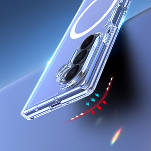MagSafe'iga ühilduv DUX DUCIS CLIN MAG ümbris SAMSUNG Z Fold 8, läbipaistev