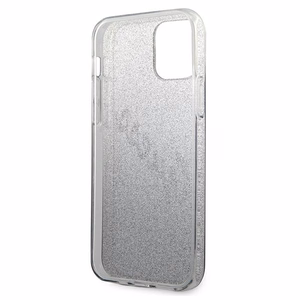 Guess GUHCP12LPCUGLSBK iPhone 12 Pro Max 6.7" must/must kõvakott Glitter Gradient Script