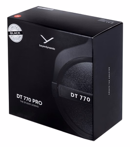 Beyerdynamic DT 770 PRO Black Limited Edition – stuudiokõrvaklapid, kinnised, 80 Ω, mustad (43000220)