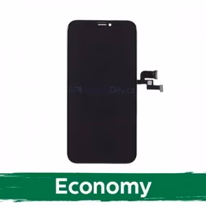 LCD ekraan ühilduv iPhone X must (INCELL / Economy)