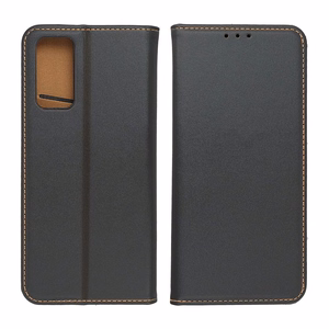 Nahast klappümbris Samsung A27 Smart Pro Book, must