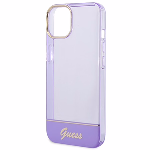 Guess Translucent iPhone 14 6.1" Ümbris - lilla