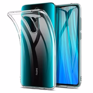 Ümbris Xiaomi Redmi Note 8T jaoks, Ultra Slim 0,5 mm tagakaas, läbipaistev