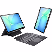 DUX DUCIS case DK foldable with Wireless Keyboard jaoks SAMSUNG Tab S10 FE Plus must