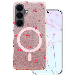 Cherry Mag case for Samsung Galaxy S26 glitter