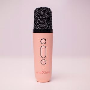 Maxlife Bluetooth-karaokekõlar MXKS-100 roosa