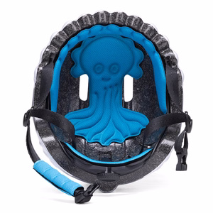 Wozinsky Children's Bike Helmet Dinosaur Pattern S - Blue
