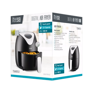 TEESA DIGITAL AIR FRYER kuumaõhufritüür, 1,8 l