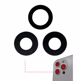 Rear Camera Lens Ühildub Apple iPhone 11 Pro / 11 Pro Max Rear Camera Lens (3pcs)