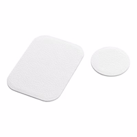 Badget jaoks magnet car hoidja leather valge