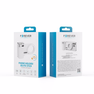 Forever PHSS-100 Bluetooth-telefonihoidik/selfipulk MagSafe'ile, valge