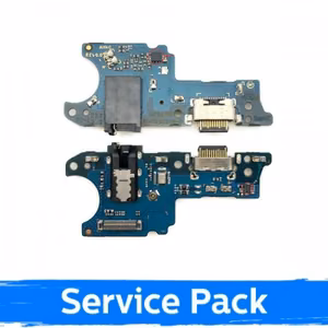 Charging Port Ühildub Samsung A037G A03s Koos Flex / Plata 100% original (Service Pack)