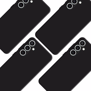 3mk Matt Ümbris Pro jaoks Samsung Galaxy S23 FE - matt must