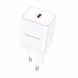 Laadija Borofone BN6 20W USB-C valge