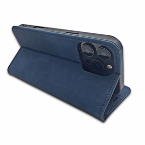 Чехол Smart Suede для Samsung Galaxy A36 5G / A37 5G тёмно-синий