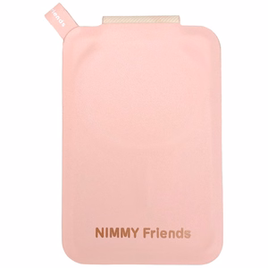 Nimmy New Big-Eye Cute Pets 2.0 Cat MagSafe magnetiline telefoni kaarditasku koos toega – roosa