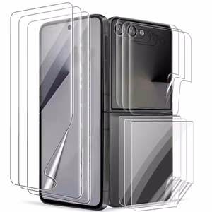 Ekraanikaitse Flexible Clear HD komplekt 2in1 Samsung F751 Z Flip7 (Bulk)