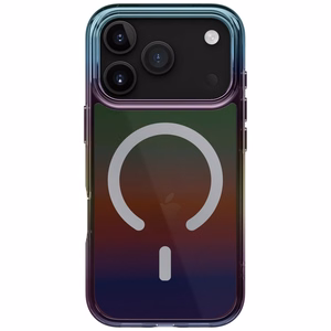 Uniq Iridescia Ümbris jaoks iPhone 17 Pro Magclick Charging - Multicolor
