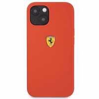 Ferrari FESSIHCP13SRE iPhone 13 mini 5.4" punane/punane kõvakaaneline silikoonist ümbris