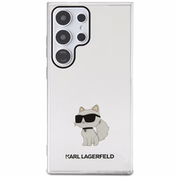 Karl Lagerfeld IML Choupette ümbris jaoks Samsung Galaxy S24 Ultra - läbipaistev
