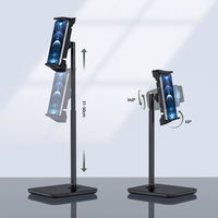 Acefast telescopic phone and tablet hoidja (135-230mm wide) jaoks the desk 360 ° must (E4 must)