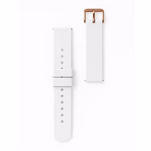 Silikoonist rihm Huawei Watch GT2 / GT3 42mm jaoks - valge