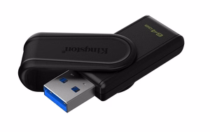 Kingston pendrive 64GB Portable USB 3.2 Gen 1 DataTraveler Exodia S (must/must)