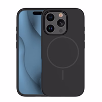 Silikoon Thin Mag ümbris for iPhone 16 Pro 6,3" must