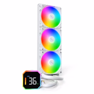 Montech Hyperflow Digital 360 protsessori jahuti valge