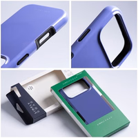 ROAR case RAINBOW BUMPER compatible koos MagSafe jaoks IPHONE 17 lilla