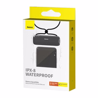 Waterproof phone ümbris Baseus AquaGlide (must)