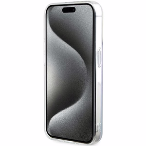 Guess GUHMP15XHITSU iPhone 15 Pro Max 6.7" lilla/lilla hardcase IML Iridescent MagSafe