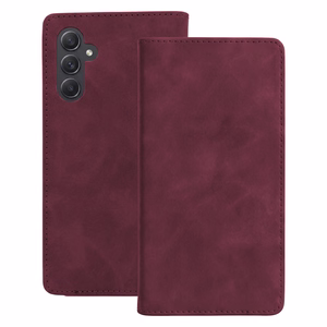 Smart Suede ümbris Samsung Galaxy A14 4G kastanpruun