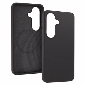 Liavec Silky ümbris metallist kaamera raamiga Samsung Galaxy S26 jaoks must