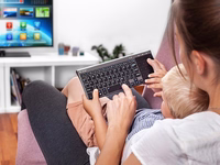 Wireless keyboard with touchpad Tracer EXpert 2,4 Ghz - TRAKLA46934