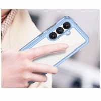 Outer Space Ümbris with Gel Frame jaoks Samsung Galaxy S25 - sinine