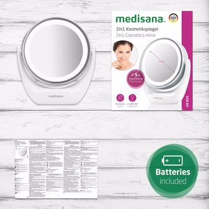 Medisana CM 835 2in1 LED-valgustusega kosmeetikapeegel