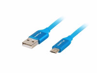 Lanberg USB 2.0 Micro-B (M) - A (M) kaabel 1.8m QC