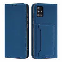Magnetkaardi ümbris Xiaomi Redmi Note 11 Pro kott Kaardi rahakoti kaardi hoidja Sinine
