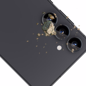 Стекло для объектива камеры 3mk Lens Protection Pro чёрное для Samsung Galaxy S25+