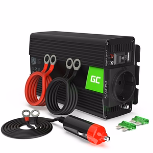 Green Cell INV03DE auto-/siseruumide inverter, 500 W, must