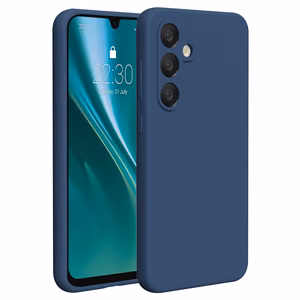Etteri Silicone case for Samsung Galaxy A56 5G dark blue