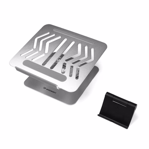 Wozinsky WRS-CPY84SS Aluminum Laptop and Tablet Alus + Free Smartphone Alus - hõbedane