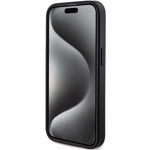 Guess ümbris jaoks iPhone 15 Pro Max 6,7" GUHMP15XG4GFRK must HC MAGSAFE PU 4G RING CLASSIC LOGO