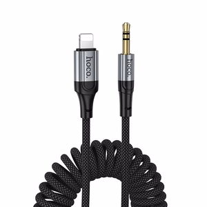 Kabel AUX Jack 3,5 mm do Lightning Hoco 1,5 m UPA33A must