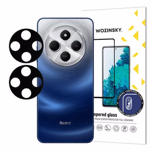 Wozinsky Full Camera Glass jaoks Xiaomi Redmi Note 14 5G, 2-pack