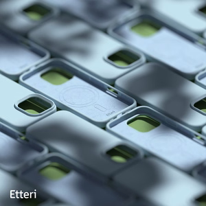 Etteri Silicone Mag ümbris iPhone 16 Pro Max 6,9" helesinine